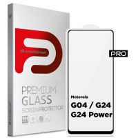 Стекло защитное Armorstandart Pro Motorola G04 / G24 / G24 Power Black (ARM74296)