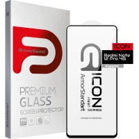 Стекло защитное Armorstandart Icon Xiaomi Redmi Note 12 Pro 4G Black (ARM72596)