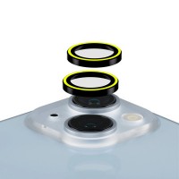 Стекло защитное Armorstandart for Camera AR iPhone 15 / 15 Plus Yellow (ARM76132)