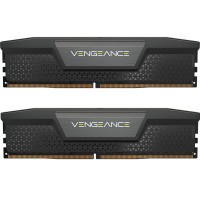 Модуль памяти для компьютера DDR5 64GB (2x32GB) 6400 MHz Vengeance Black Corsair (CMK64GX5M2B6400C32)