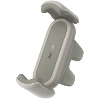 Универсальный автодержатель Baseus 4.7-6.7" Steel Cannon 2 (на решетку) creamy-white (SUGP000002)