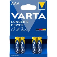 Батарейка Varta AAA Longlife Power щелочная * 4 (04903121414)