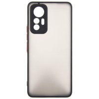 Чехол для мобильного телефона Dengos Matte Xiaomi 12 Lite (black) (DG-TPU-MATT-127)