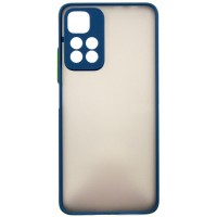 Чехол для мобильного телефона Dengos Matte Xiaomi Redmi Note 11 Pro 5G (blue) (DG-TPU-MATT-115)