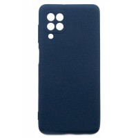 Чехол для мобильного телефона Dengos Carbon Samsung Galaxy M22 blue (DG-TPU-CRBN-131)
