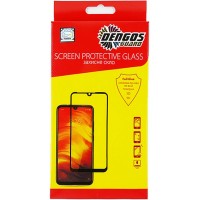 Стекло защитное Dengos Full Glue для Samsung Galaxy M32 (black) (TGFG-186)