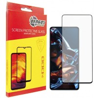 Стекло защитное Dengos Full Glue Poco X5 Pro 5G (black) (TGFG-303)