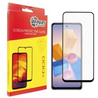 Стекло защитное Dengos Full Glue Infinix HOT 40i (black) (TGFG-358)