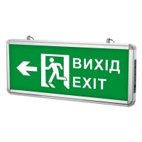Светильник TITANUM LED аварійний ВИХІД ЗІ СТРІЛКОЮ двосторонні (TL-EM101-D)