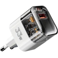Зарядное устройство Proda Azeada PD-A88 33W GAN White (PD-A88-WH)