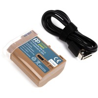 Аккумулятор к фото/видео PowerPlant Nikon TEN-EL15 2250mAh, with cable Type-C (CB970902)