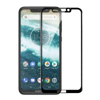 Стекло защитное PowerPlant Full screen Motorola One Power, Black (GL606290)