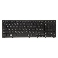 Клавиатура ноутбука PowerPlant TOSHIBA Satellite A660, A665 черный, черный фрейм (KB311194)