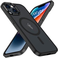 Чехол для мобильного телефона 2E Basic Apple iPhone 15 Soft Touch MagSafe Cover Black (2E-IPH-15-OCLS-BK)