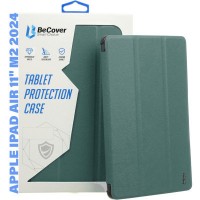Чехол для планшета BeCover Tri Fold Soft TPU Silicone Apple iPad Air 11" M2/M3 (2024/2025) Dark Green (711406)