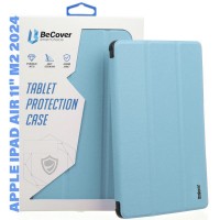 Чехол для планшета BeCover Tri Fold Soft TPU Silicone Apple iPad Air 11" M2/M3 (2024/2025) Light Blue (711409)