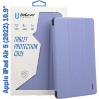 Чехол для планшета BeCover Tri Fold Soft TPU mount Apple Pencil Apple iPad Air 5 (2022) 10.9" Purple (708455)