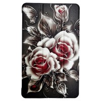 Чехол для планшета BeCover Smart Case Samsung Tab S6 Lite (2024) 10.4" P620/P625/P627 Black Rose (711286)