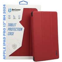 Чехол для планшета BeCover Smart Case Apple iPad Pro 13" M4 2024 Red Wine (711647)