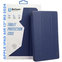 Чехол для планшета BeCover Smart Case Apple iPad Air 13" M2/M3 (2024/2025) Deep Blue (711612)