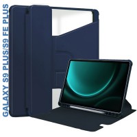 Чехол для планшета BeCover 360° Rotatable Samsung Tab S9 Plus (SM-X810/SM-X816)/S9 FE Plus (SM-X610/SM-X616) 12.4" Deep Blu (710399)