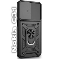 Чехол для мобильного телефона BeCover Military Nokia C31 Black (709986)