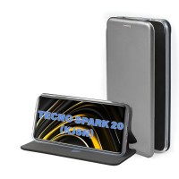 Чехол для мобильного телефона BeCover Exclusive Tecno Spark 20 (KJ5n) Gray (711243)