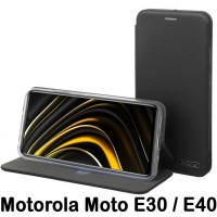Чехол для мобильного телефона BeCover Exclusive Motorola Moto E30 / E40 Black (707905)