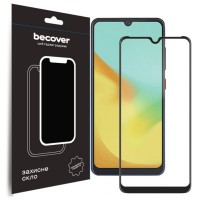 Стекло защитное BeCover ZTE Blade A54 Black (710628)