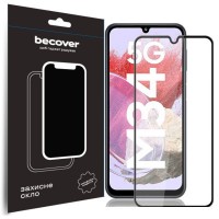 Стекло защитное BeCover Samsung Galaxy M34 5G SM-M346 Black (711445)