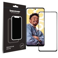 Стекло защитное BeCover Realme C55 Black (709765)