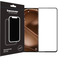 Стекло защитное BeCover Poco X6 Pro Black (710625)