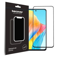 Стекло защитное BeCover Oppo A98 5G Black (709772)