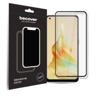 Стекло защитное BeCover Oppo Reno8 T Black (709771)