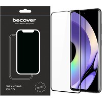 Стекло защитное BeCover Motorola Moto G52/G82 Black (709735)