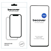 Стекло защитное BeCover Infinix Hot 40 (X6836) 10D Black (711335)