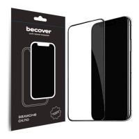 Стекло защитное BeCover Apple iPhone 15 Plus Black (709788)