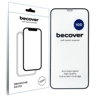 Стекло защитное BeCover Apple iPhone XR 10D Black (711511)