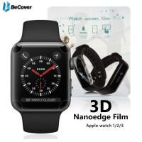 Пленка защитная BeCover Full Cover для Apple Watch Series 3/4 38mm/40mm (701963)