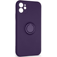 Чехол для мобильного телефона Armorstandart Icon Ring Apple iPhone 11 Dark Purple (ARM68646)