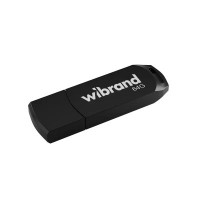 USB флеш накопитель Wibrand 64GB Mink Black USB 2.0 (WI2.0/MI64P4B)