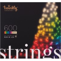 Гирлянда Twinkly Smart LED Strings RGBW 600, Gen II, IP44, длина 48м, черный (TWS600SPP-BEU)