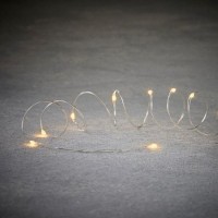 Гирлянда Luca Lighting Струна серебряная 13 м теплый белый (8718861853209)