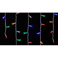 Гирлянда Delux ICICLE flash 75LED 2 х 0.7 м мульти/белый IP44 EN (90012956)