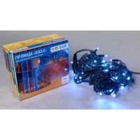 Гирлянда Delux Icicle 75LED 2x0.7m 18 flash белый/черный IP44 EN (90012952)