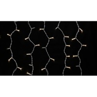 Гирлянда Delux ICICLE flash 108LED 2 х 1 м теплый белый/белый IP44 EN (90012948)