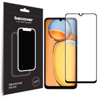 Стекло защитное BeCover Xiaomi Redmi 13C / Poco C65 Black (710491)