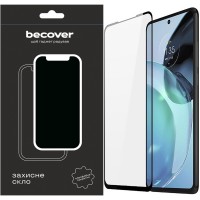 Стекло защитное BeCover Motorola Moto G72 Black (709245)