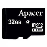 Карта памяти 32Gb microSDHC Apacer Class4 / без адаптера / AP32GMCSH4-RA