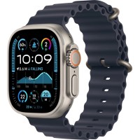 Смарт-часы Apple Watch Ultra 2 2024 GPS + Cellular 49mm Natural Titanium Case with Navy Ocean Band (MX4D3UL/A)